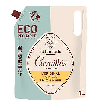Cavaillès gamme Éco-recharges gels bain douche 1L