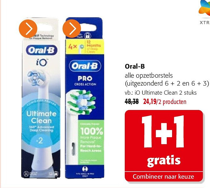 Oral-B iO Ultimate Clean 2 stuks