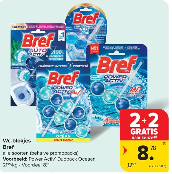 Wc-blokjes Bref