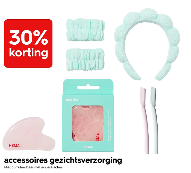 accessoires gezichtsverzorging