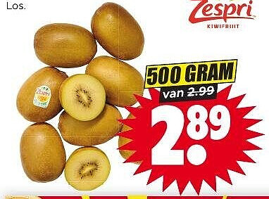 Zespri kiwi's gold