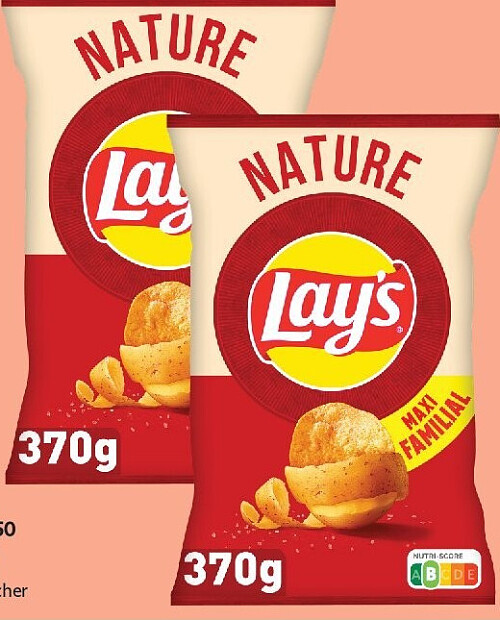 Chips nature maxi format Lay’s