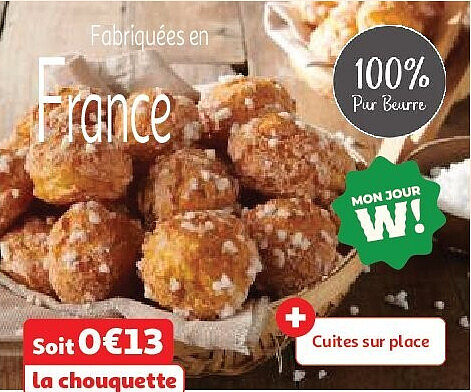 Chouquettes pur beurre