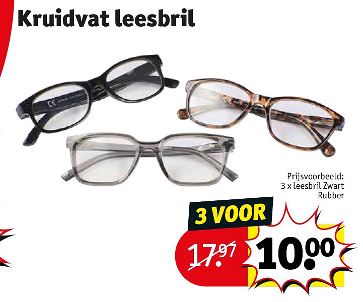 Kruidvat leesbril