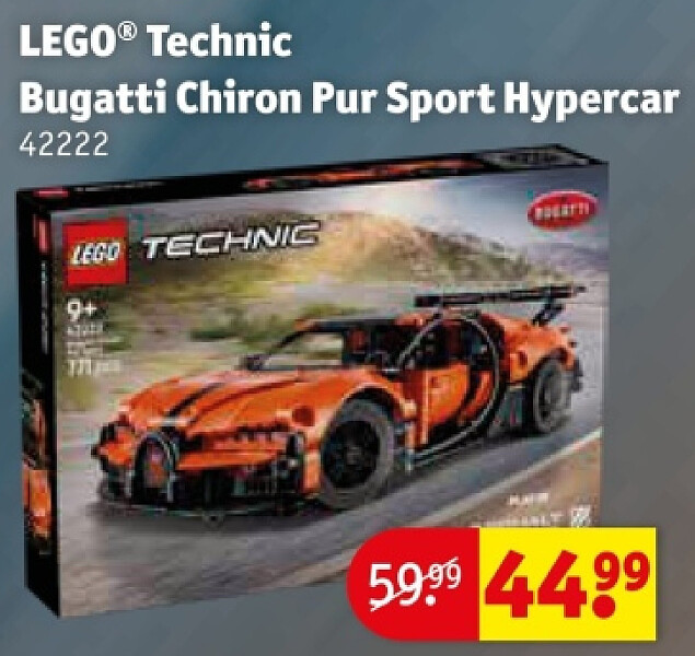 LEGO® Technic Bugatti Chiron Pur Sport Hypercar