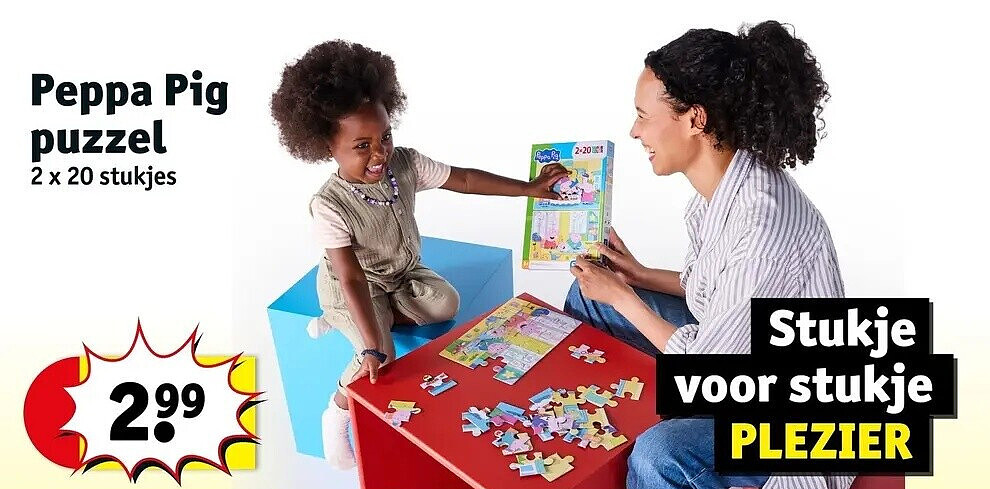 Peppa Pig puzzel