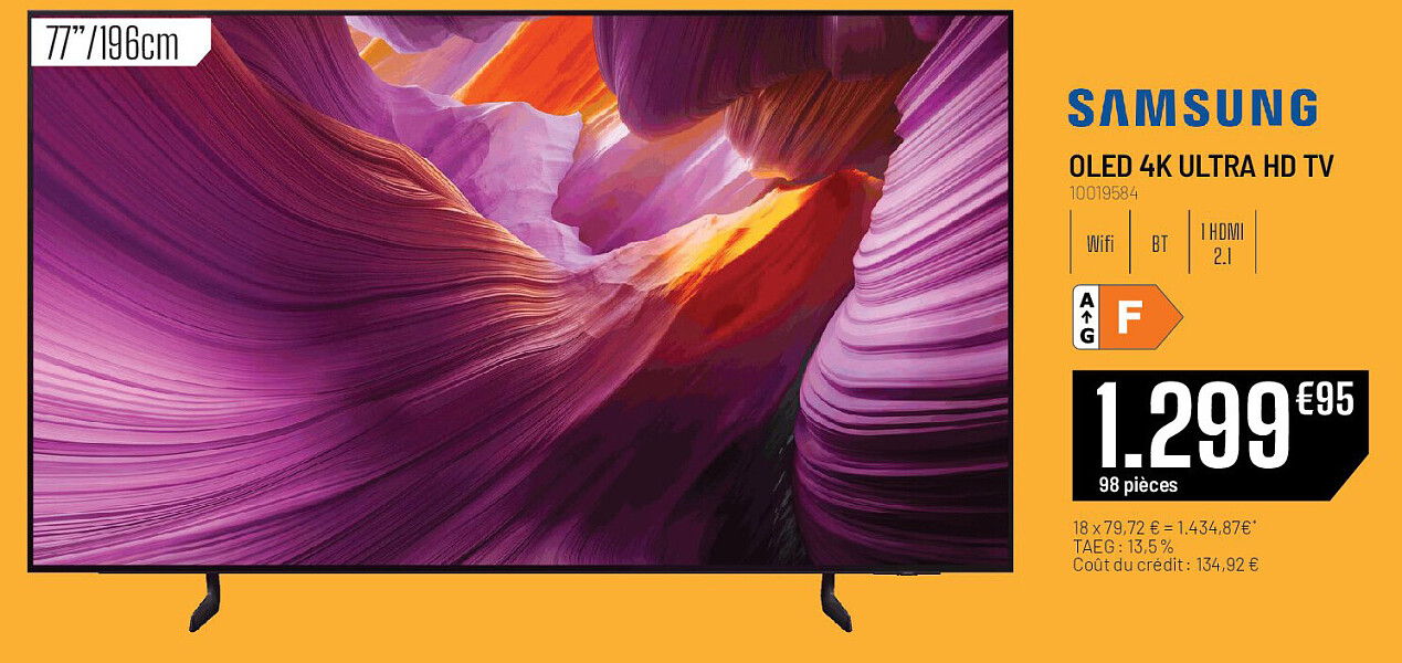 Samsung OLED 4K ULTRA HD TV