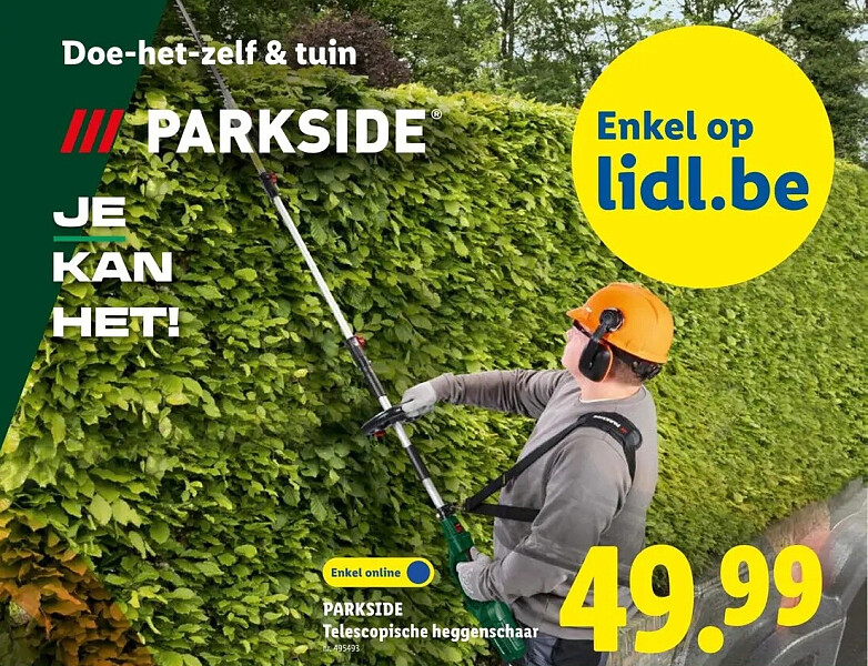 Telescopische heggenschaar