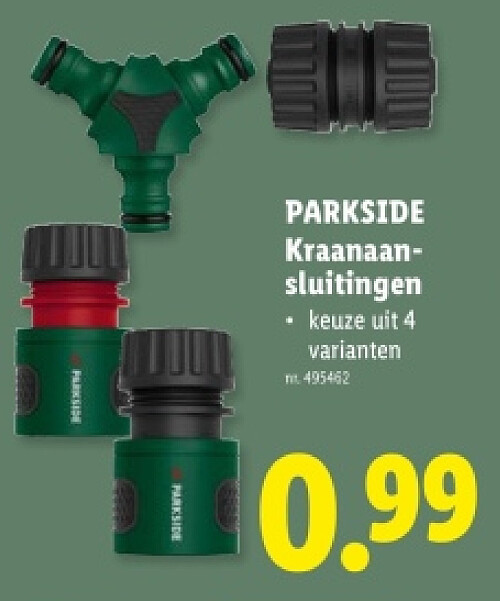 Kraanaansluitingen
