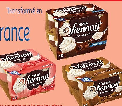 Gamme Nestlé Viennois