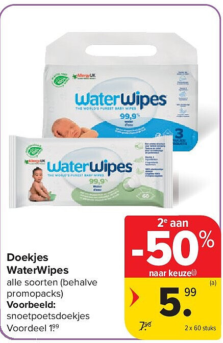 Doekjes WaterWipes
