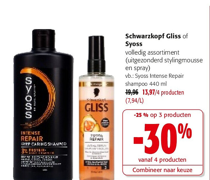 Syoss Intense Repair shampoo 440 ml