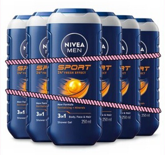 NIVEA MEN Sport douchegel 250 ml