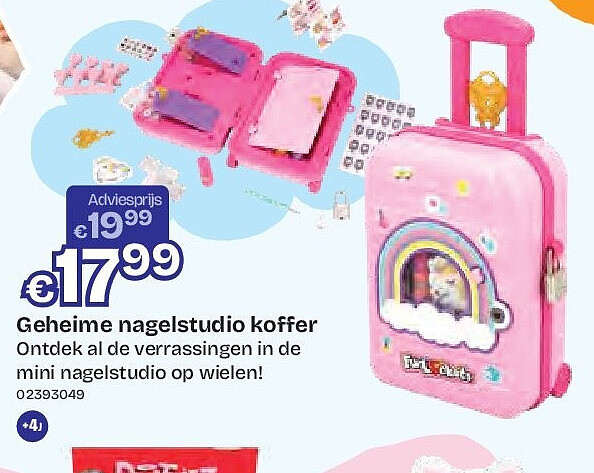 Geheime nagelstudio koffer