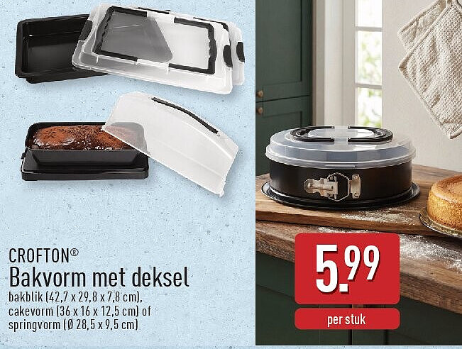 Bakvorm met deksel