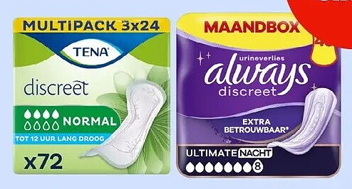 Always Discreet 48 verbanden