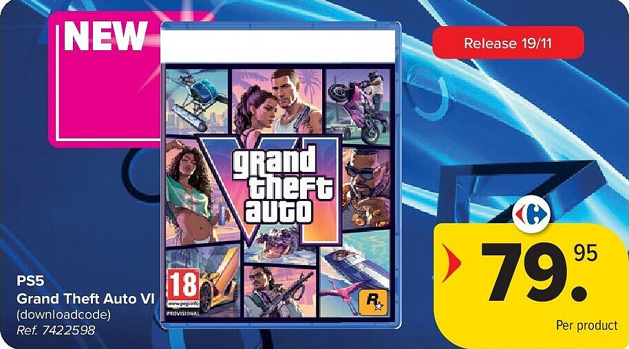 PS5 Grand Theft Auto VI