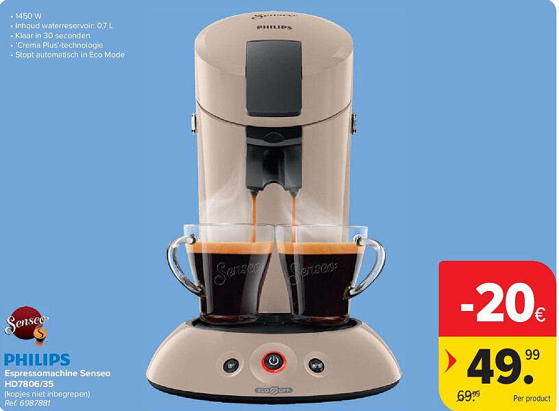 Espressomachine Senseo HD7806/35