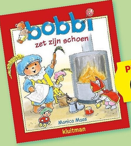 Bobbi zet zijn schoen