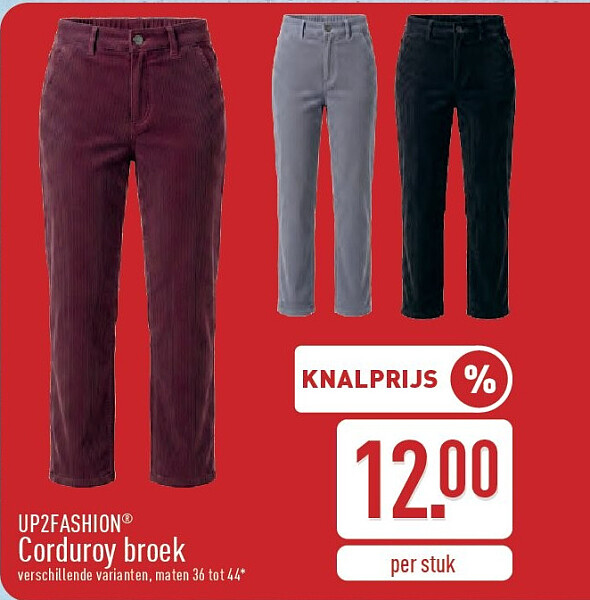 Corduroybroek