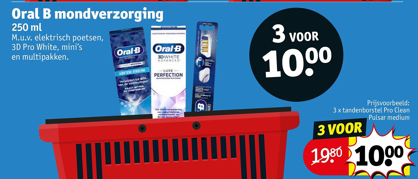 Oral B mondverzorging