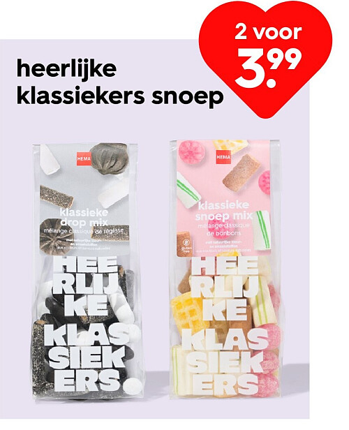 heerlijke klassiekers snoep