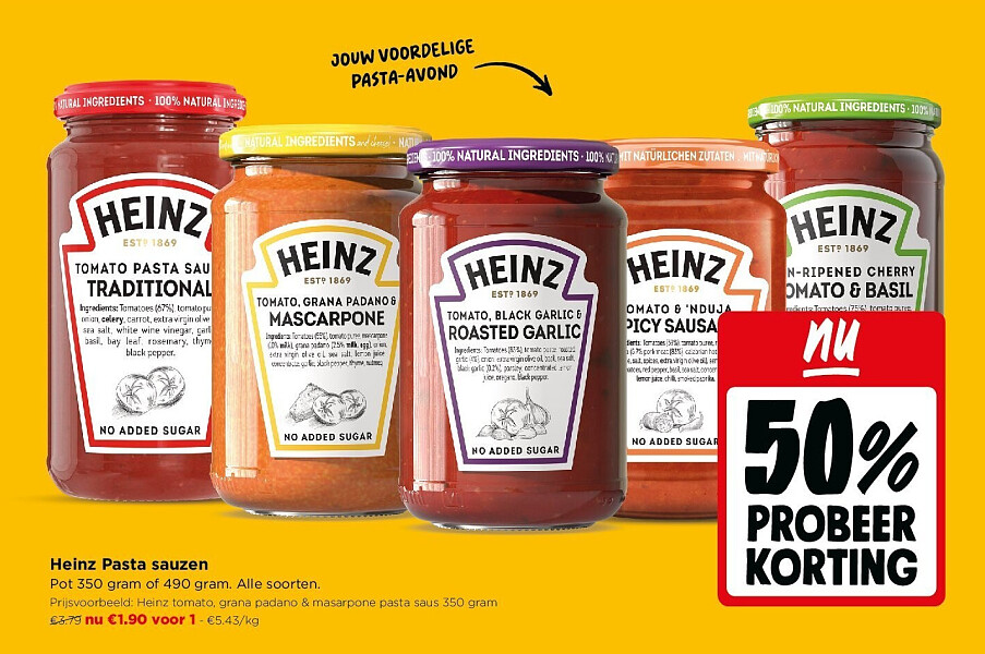 Heinz Pasta sauzen