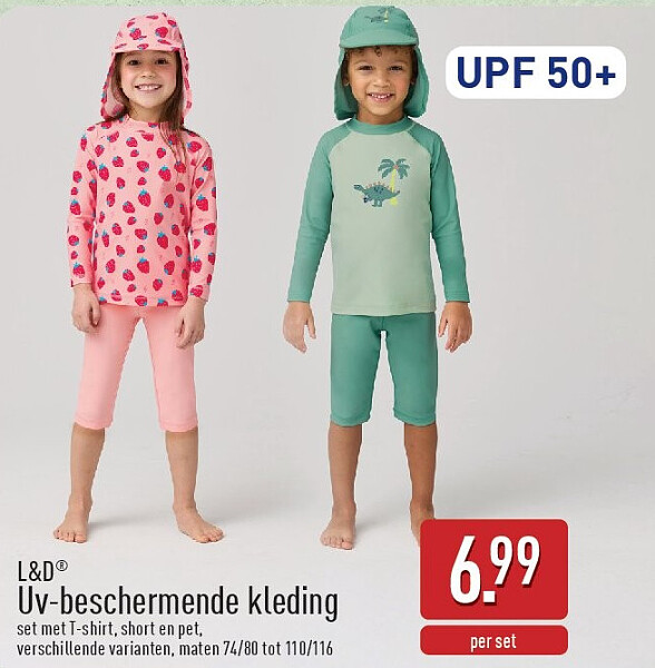 Uv-beschermende kleding