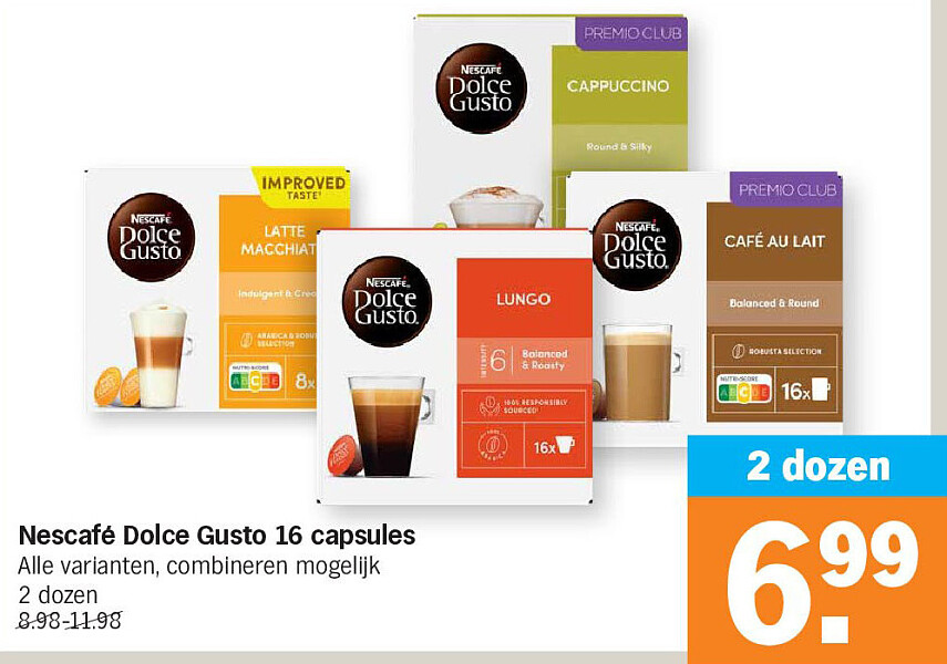 Nescafé Dolce Gusto 16 capsules