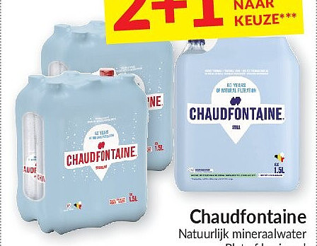 Chaudfontaine mineraalwater