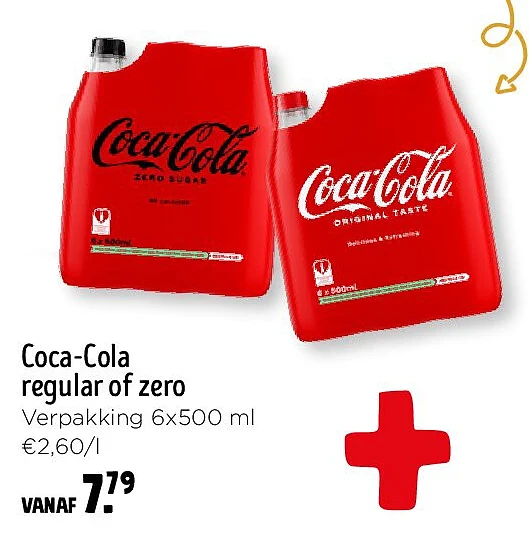 Coca-Cola regular of zero