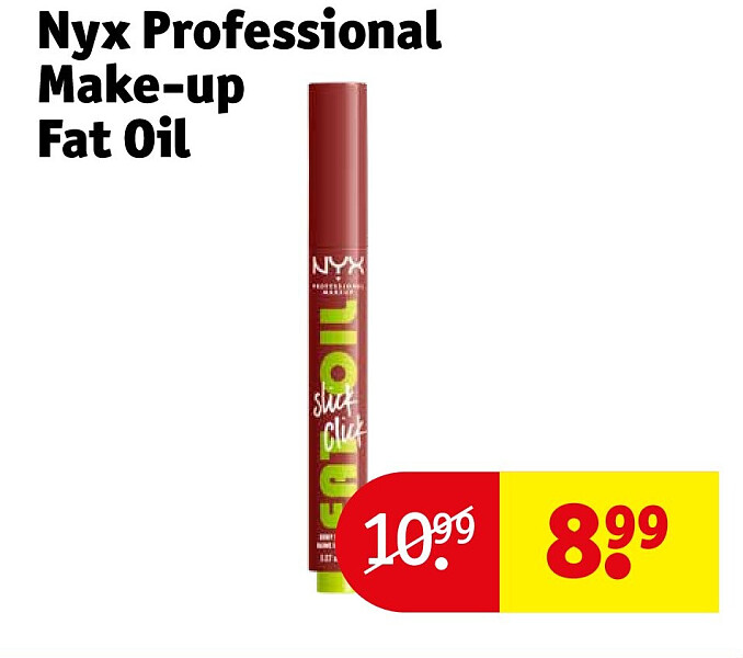 Nyx Professional Make-up Fat Oil