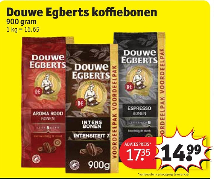 Douwe Egberts koffiebonen