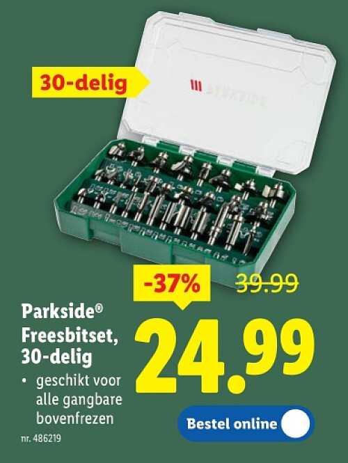 Freesbitset, 30-delig