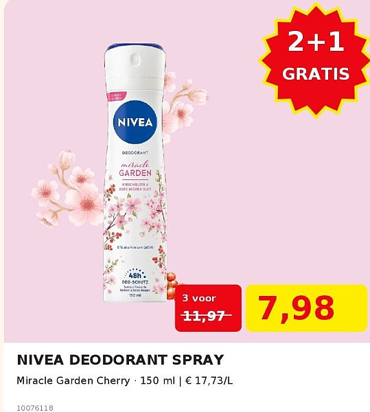 NIVEA DEODORANT SPRAY