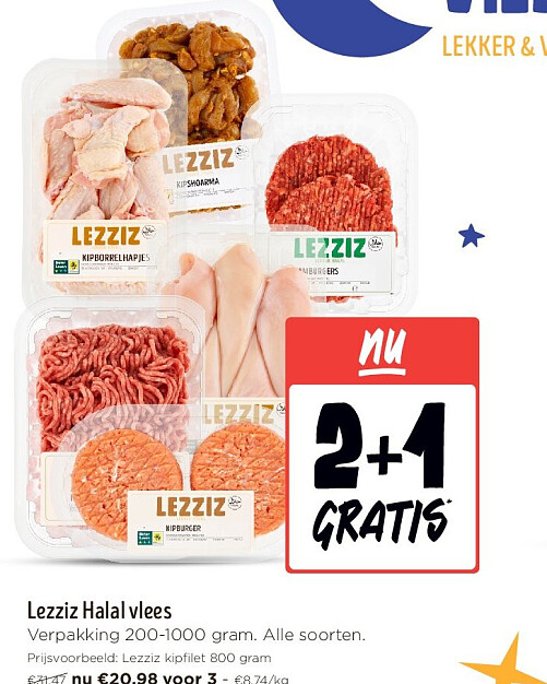 Lezziz Halal vlees