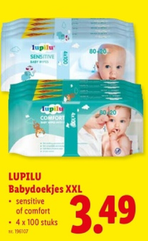 Babydoekjes XXL