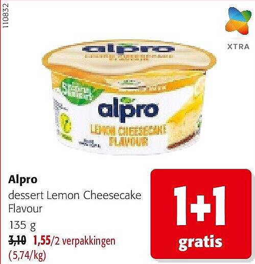 Alpro dessert Lemon Cheesecake Flavour 135 g