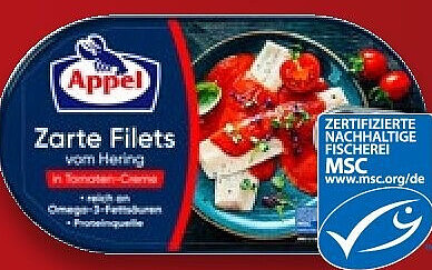 APPEL Zarte Heringsfilets