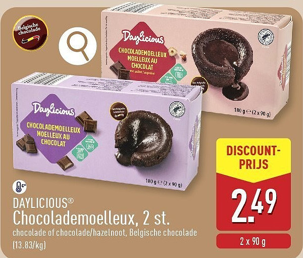 Chocolademoelleux, 2st.