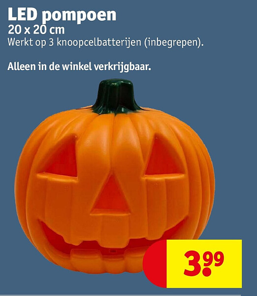LED pompoen