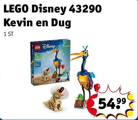 LEGO Disney 43290 Kevin en Dug