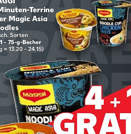 5-Minuten-Terrine oder Magic Asia Noodles