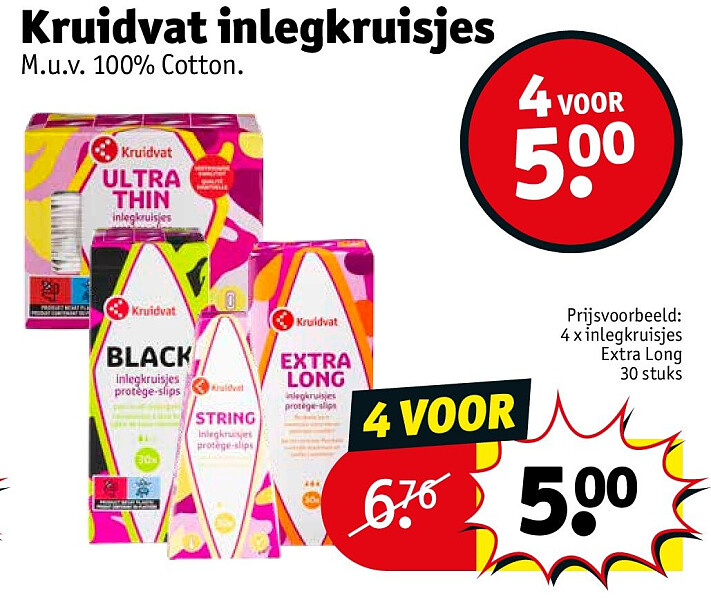 Kruidvat inlegkruisjes