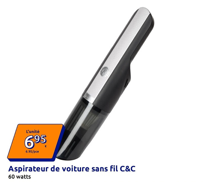 Aspirateur de voiture sans fil C&C