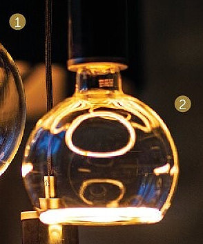 LAMPES LED GOLD Ø 15 CM