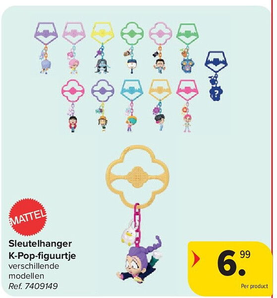 Sleutelhanger K-Pop-fi guurtje
