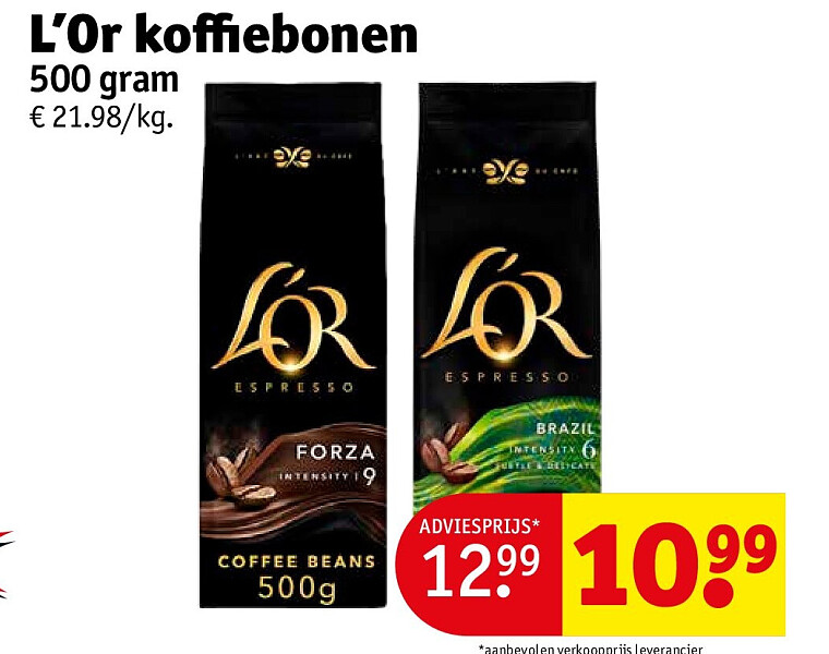 L’Or koffiebonen