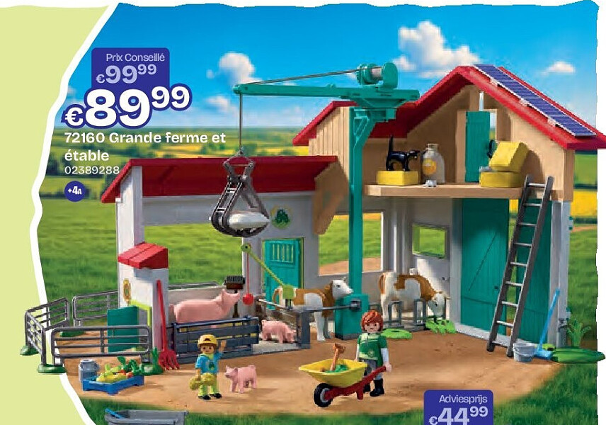 72160 Grande ferme et étable