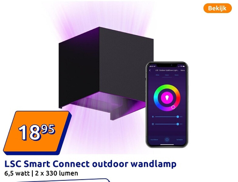 LSC Smart Connect outdoor wandlamp